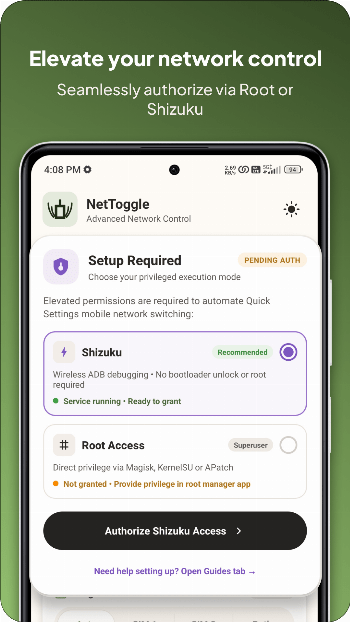 NetToggle screenshot